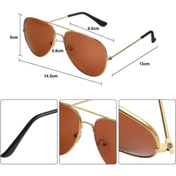 Hippie Costume Set Funky Afro Wig Sunglasses Necklace for 50/60/70s Theme Party - Picture 2 of 7